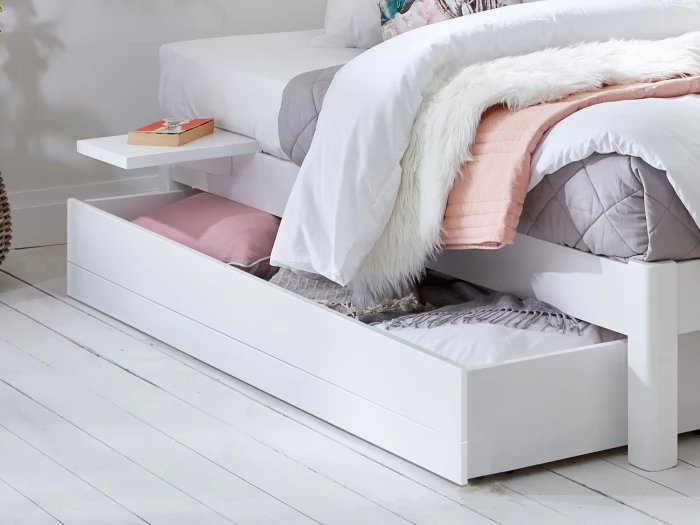 Modern Underbed Storage Box (Japanese Storage Bed Option)
